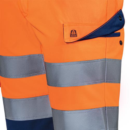 Thumbnail - Uvex Safety, Arbeitsjacke, Bermuda uvex Construction orange, warnorange 50 (50)