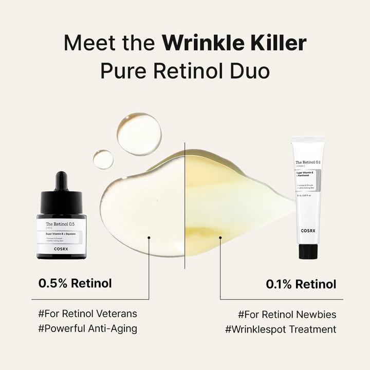 Actual product image Cosrx The Retinol 0.1 Cream (20 ml, 24h cream)