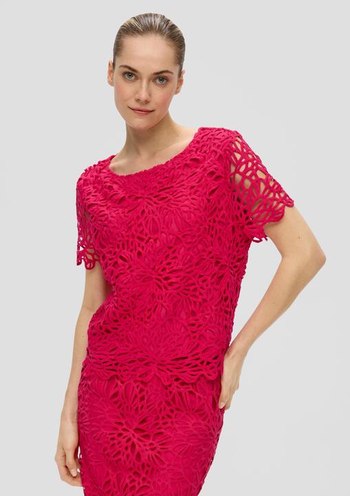 Immagine prodotto s.Oliver Verkürztes Top mit Layering-Detail (36)