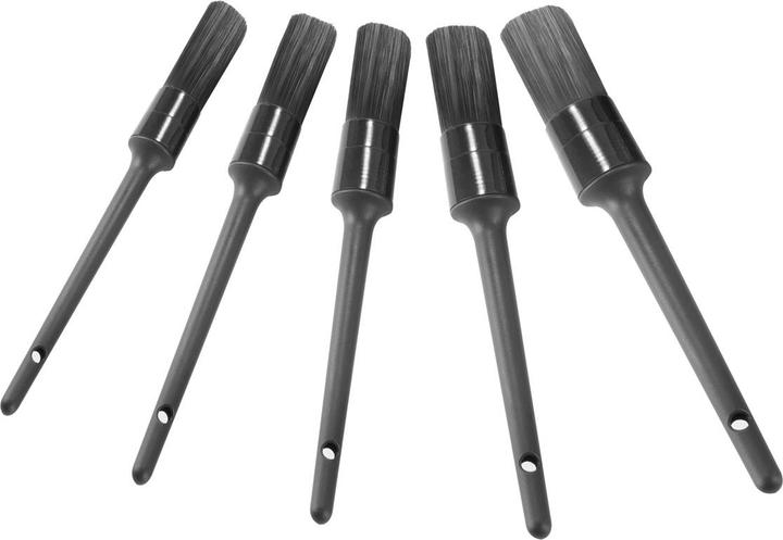 Image du produit Stahlwerk Brosses de nettoyage de voiture set de 5 brosses d'entretien de voiture Brosses d'entretien de