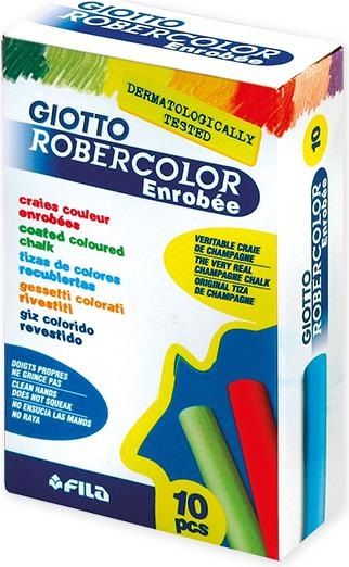 Immagine prodotto Giotto Robercolor - Pastelli a lavagna (Multicolore, 10 x)