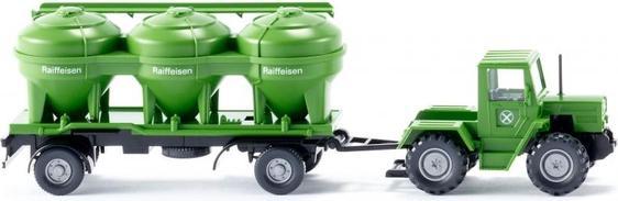 Actual product image Wiking MB Trac - Trailer combination with silo trailer "Raiffeisen