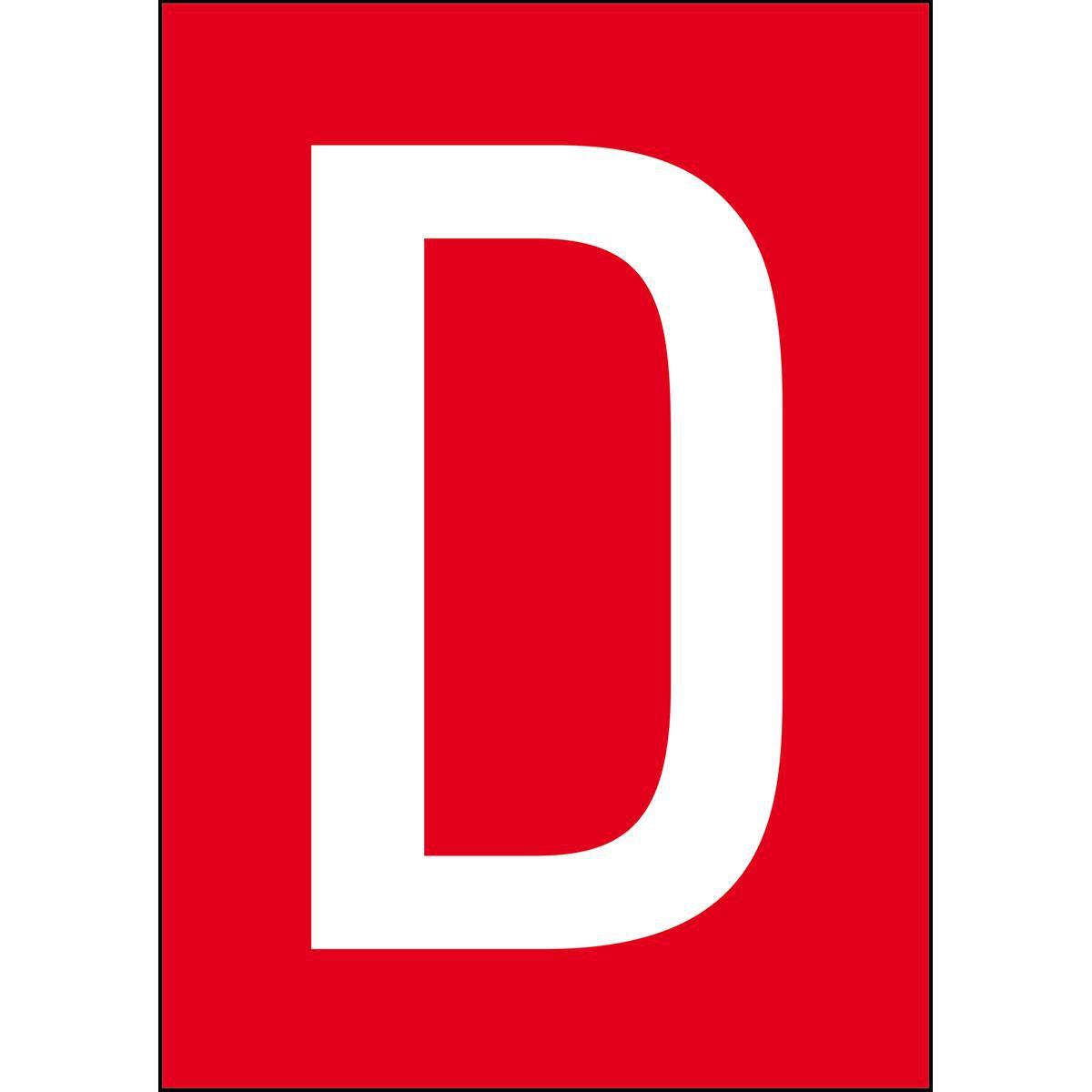 Thumbnail - Brady, Etiketten, A4-Etiketten mit Zahlen und Buchstaben