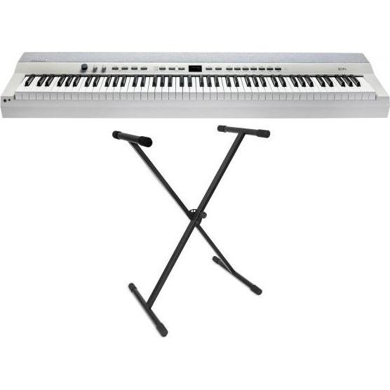 Kurzweil Stage Piano KAP1-WH 88 Tasten mit Ständer (88 Tasten), Keyboard, Weiss
