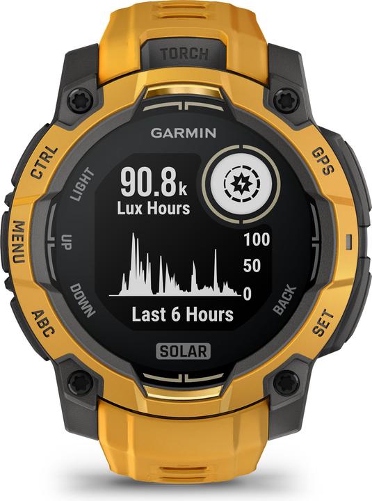 Produktbild Garmin Instinct 3 Solar Alpine Rush Edition (45 mm)