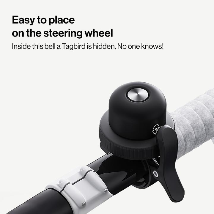 Immagine prodotto Aqiila - Tagbird - Item Finder + Bike Bell (1-pack) (iOS, Android)