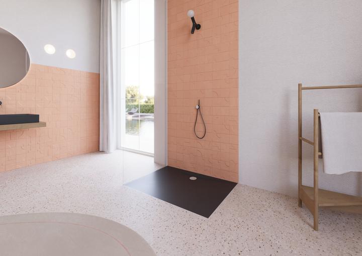 Actual product image Kaldewei Superplan Zero shower tile, 160x90cm, 36000001