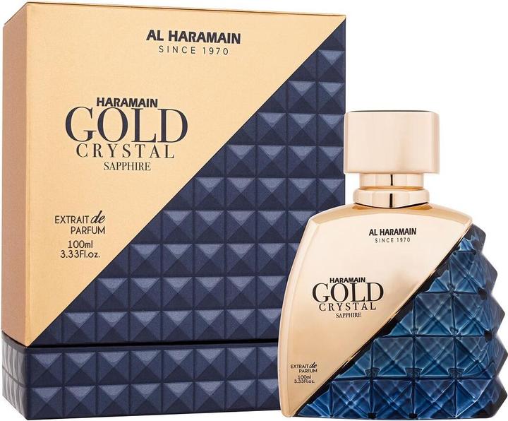 Actual product image Al Haramain Gold Crystal Sapphire PAR U 100 ml (Extrait De Parfum, 100 ml)