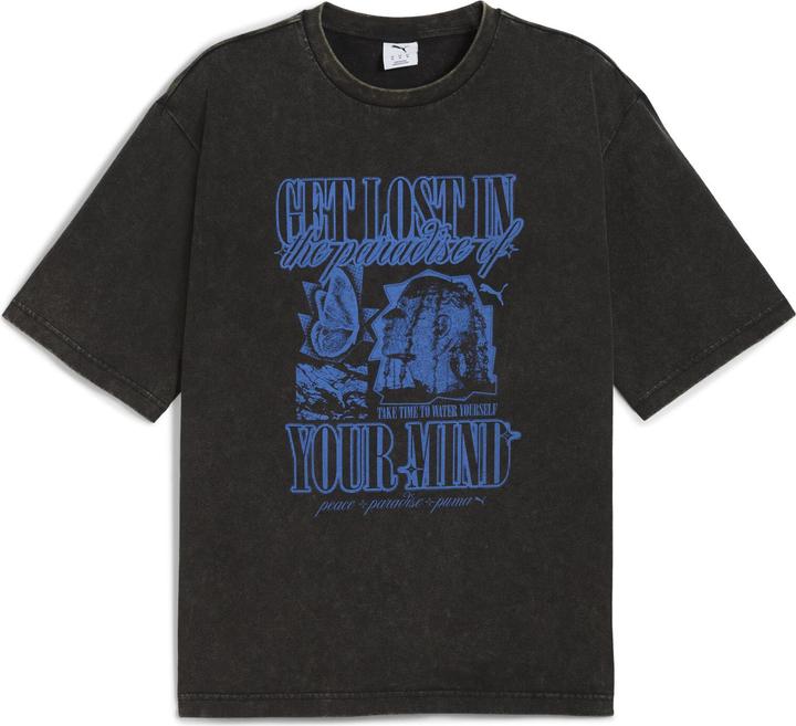 Produktbild Puma GRAPHIC PARADISE MINDSET Washed Boxy Tee (XS)