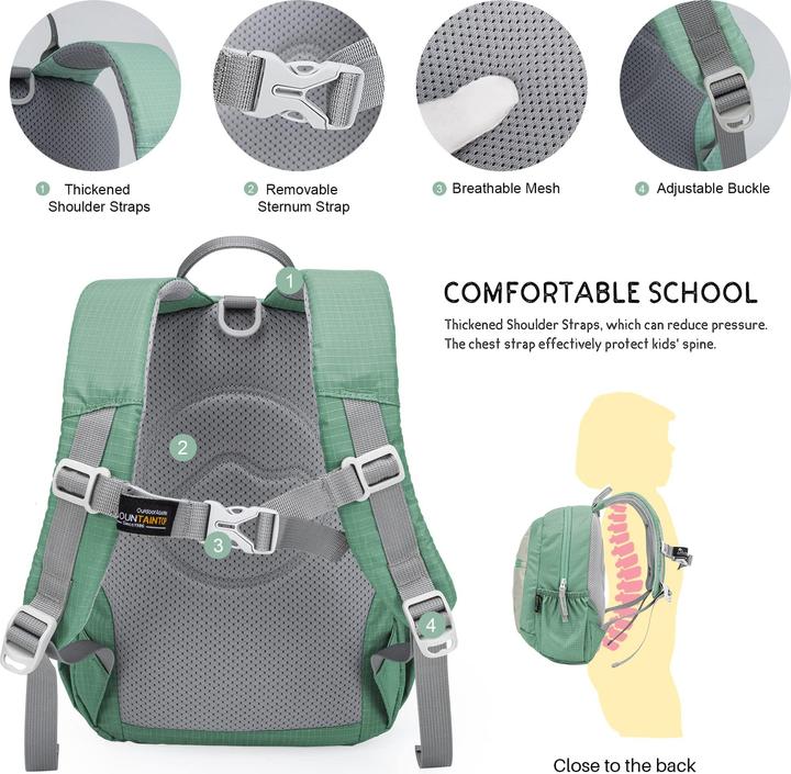 Produktbild Only-Bags.Store Kleinkind-Rucksack mit Leine Kindergarten-Rucksack