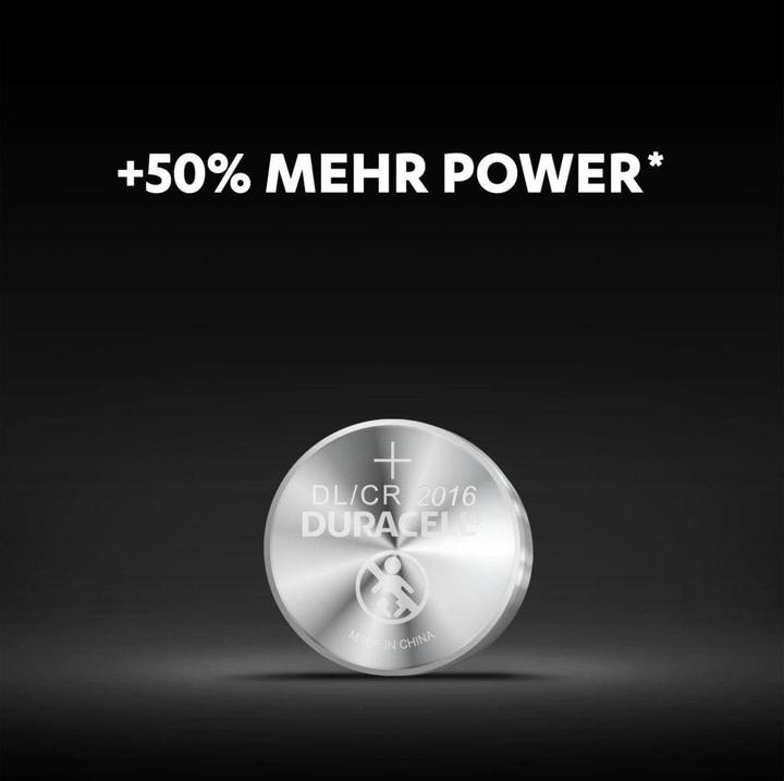 Produktbild Duracell Knopfzellen (1 Stk., CR2016, 75 mAh)