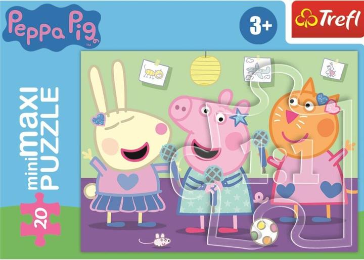 Image du produit Trefl Puzzle Peppa Pig : Karaoke 20 pièces (20 pièces)