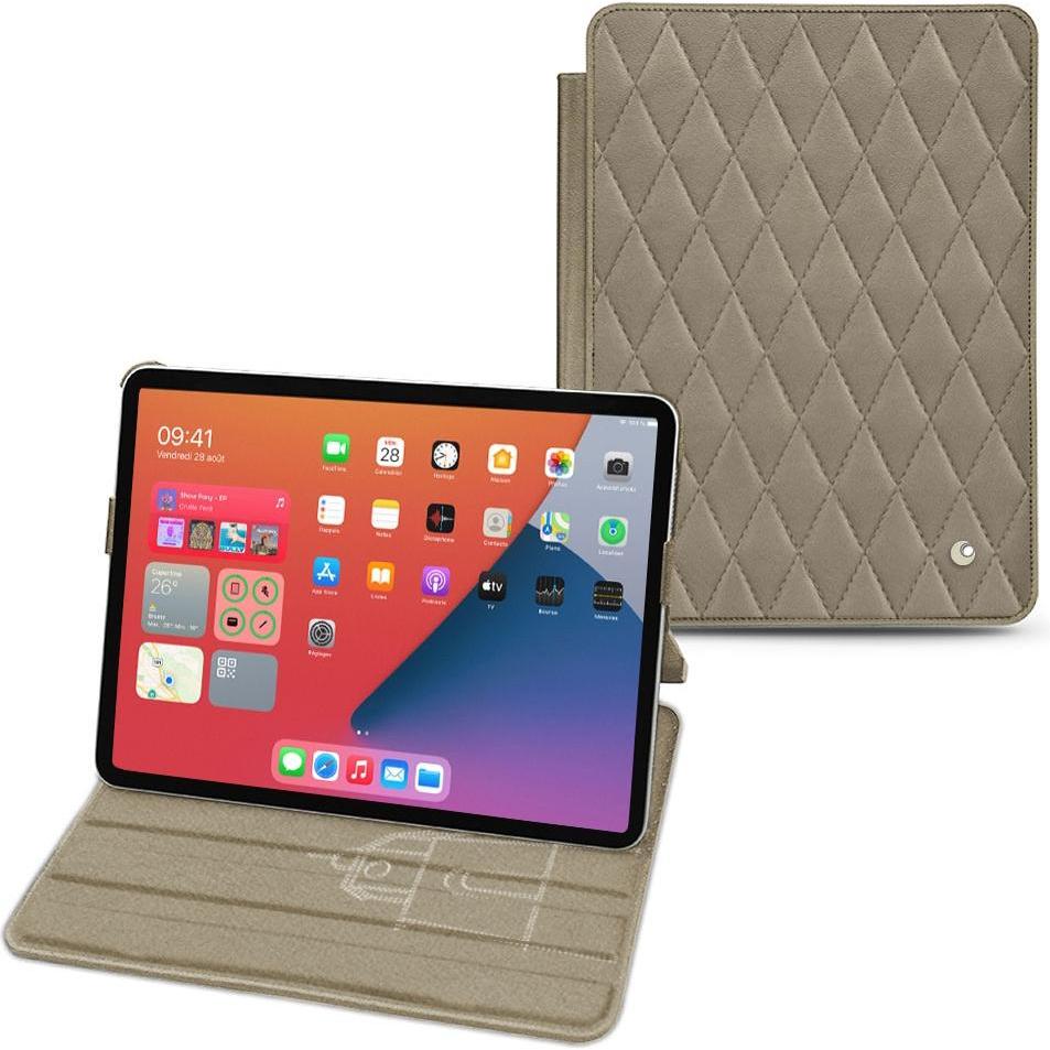 Thumbnail - Noreve Lederschutzhülle horizontal (iPad mini 6), Tablet Hülle, Beige