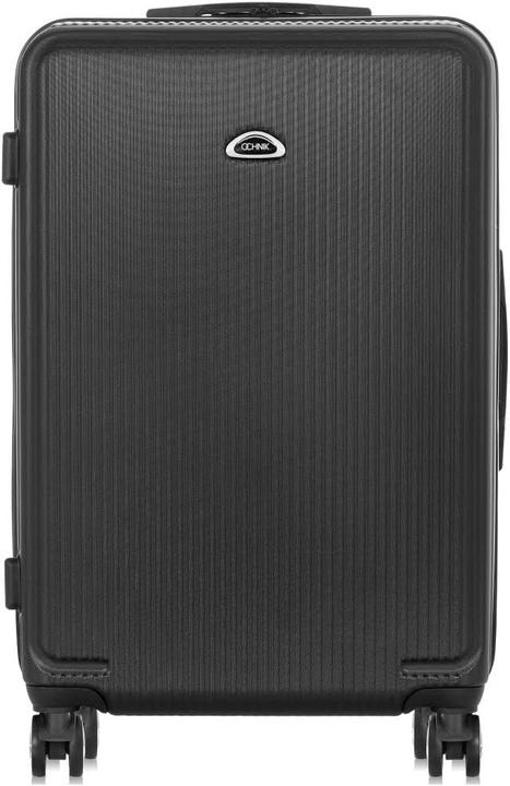 Actual product image Ochnik Hard Shell Spinner Suitcase with Smooth Rolling Wheels and Telescopic Handle