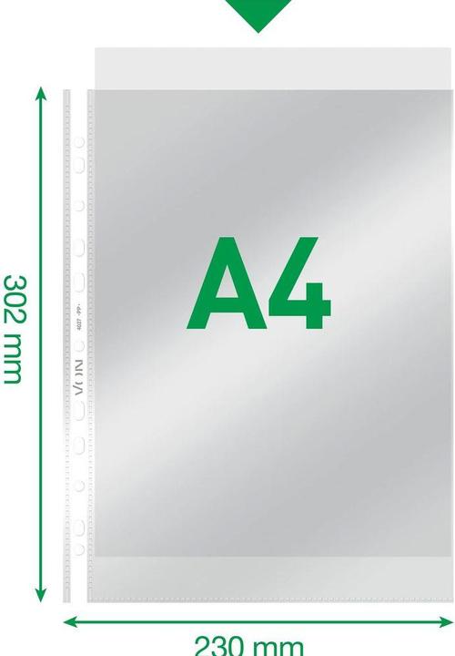Actual product image von Transparent cover, 50 pieces (A4, 50 x)