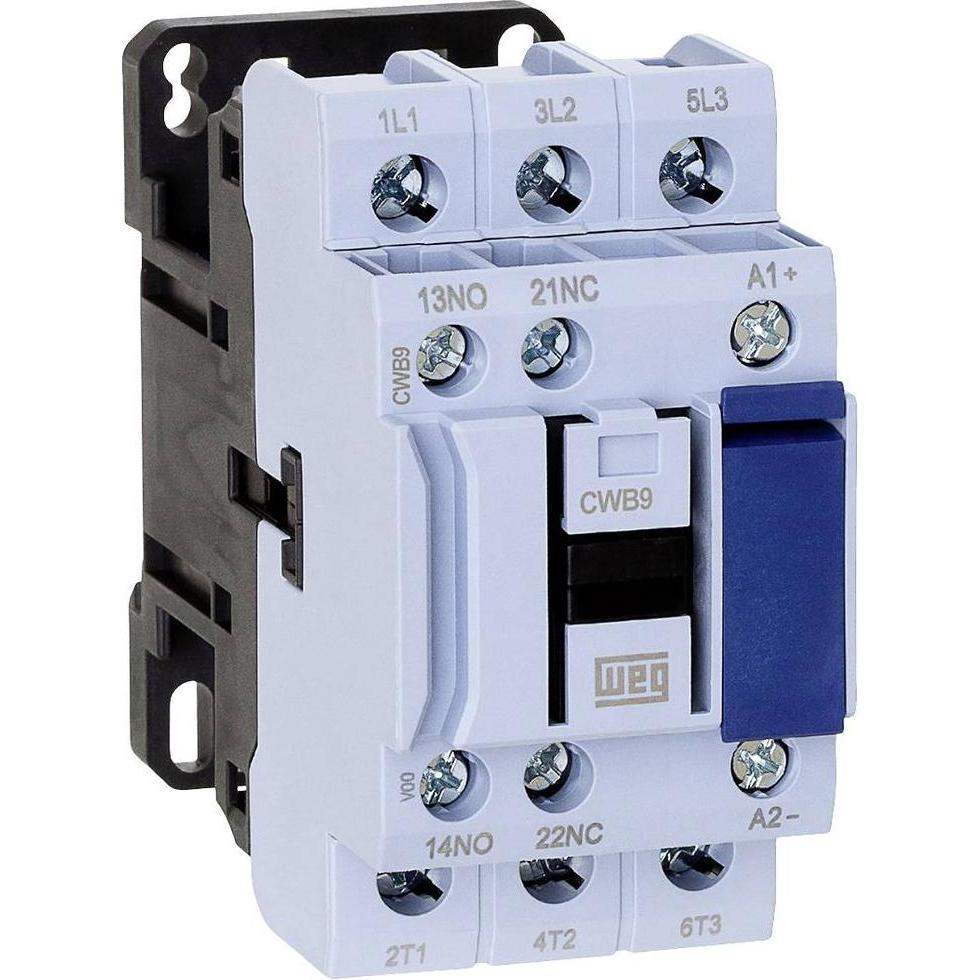 Weg CWB9-11-30D02 Leistungsschütz Sofortschaltend 3 Schliesser 4kW 24 V/DC 1St., Relais