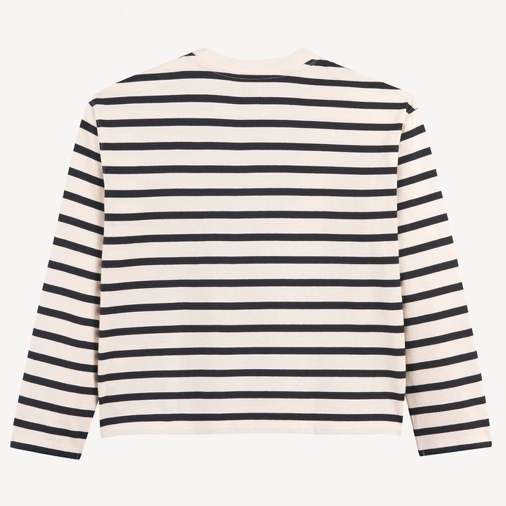 Produktbild La Redoute Collections Gestreiftes Langarmshirt (128)