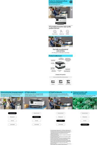 Produktbild HP OfficeJet Pro 9120b (Tintenpatrone, Farbe)
