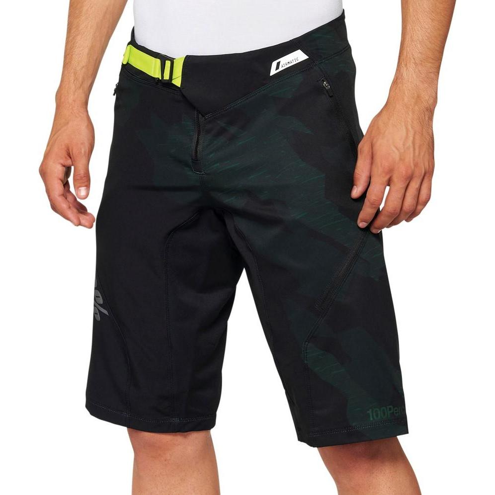 100%, Herren, Shorts, Airmatic LE Shorts, Schwarz, (38)