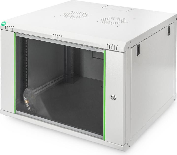 Actual product image Digitus Wall Mounting Cabinets Dynamic Basic Series - 600x600 mm (WxD) (7 RU, 19 inch rack)