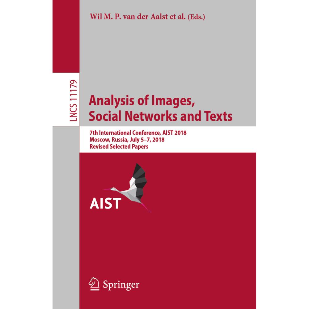 Analysis of Images, Social Networks and Texts, Fachbücher