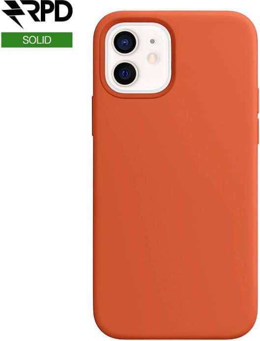 Image du produit RPD iPhone 12 / 12 Pro - Silicone Case dunkles Orange, solid (Apple iPhone 12, Apple iPhone 12 Pro)