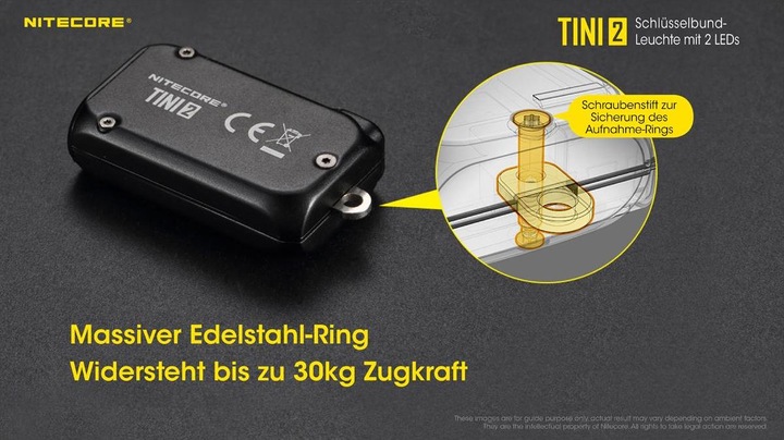 Productafbeelding Nitecore TINI2 (4.70 cm, 500 lm)