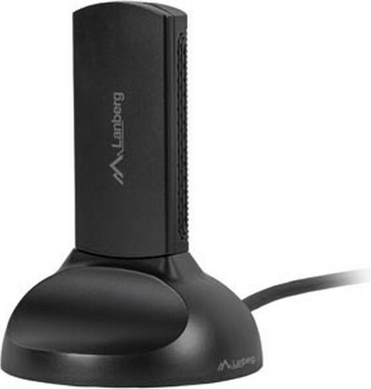 Produktbild Lanberg BEZPRZEWODOWA KARTA SIECIOWA WIFI NC-3000-WI USB 3.0 AX3000 TRI-BAND 2 WEWNĘTRZNE ANTENY (USB-C)