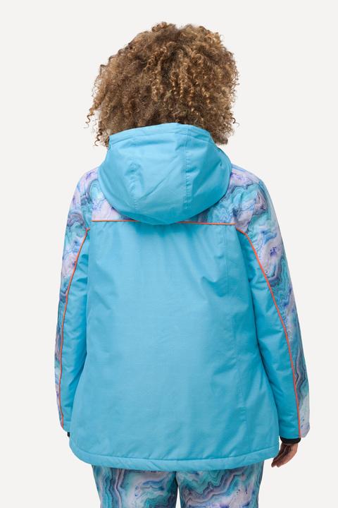 Produktbild Ulla Popken Performance-Jacke, Kapuze, wasserdicht, 2-Wege-Zipper (50, 52)