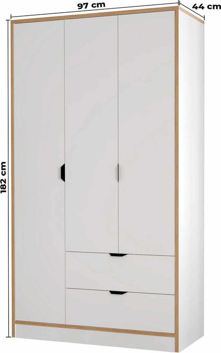 Produktbild Skye Decor Arden 97 Wardrobe (97 x 44 x 182 cm)
