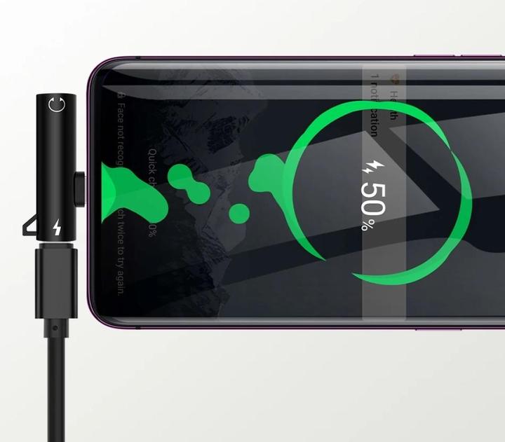Productafbeelding PowerGuard USB-C hoofdtelefoonaansluiting 3,5 mm hoofdtelefoon & oplaadadadapter (USB Type C, 3,5 mm aansluiting)