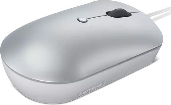 Actual product image Lenovo 540 USB-C Wired Compact Mouse sv. Å¡edá (Cable)
