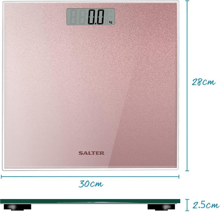 Productafbeelding Salter 9037 RGGL3R Rose Goud Elec Weegschaal (180 kg)