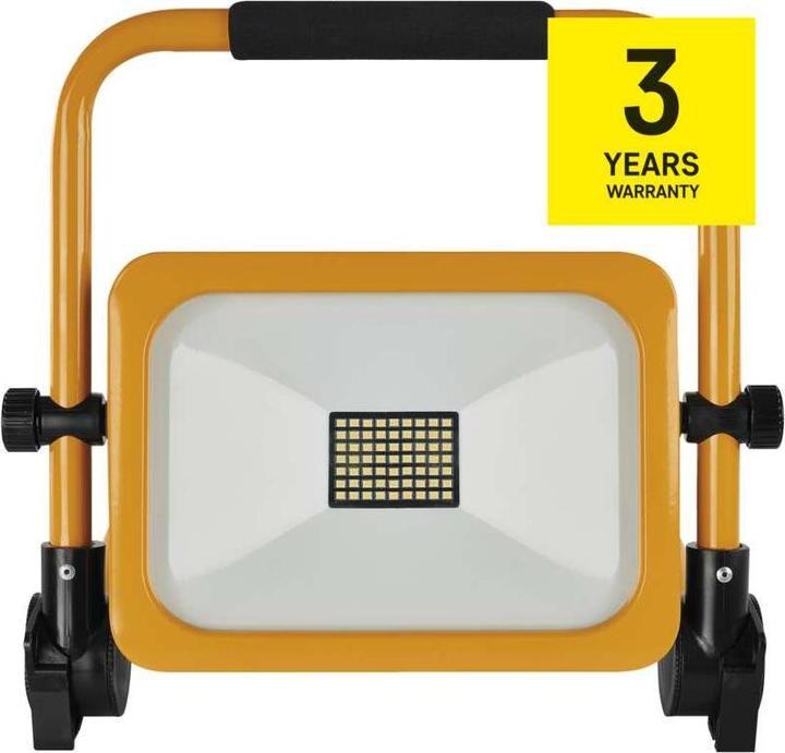 Actual product image Emos Portable Rechargeable LED Floodlight ACCO 30W cool white (21.90 cm, 3000 lm)