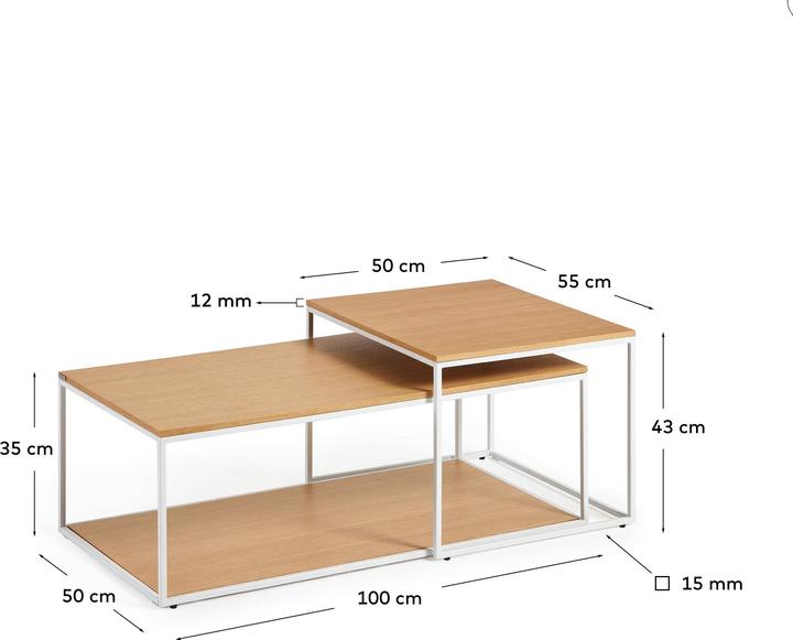 Image du produit Kave Home Yoana (100 x 50 x 43 cm)