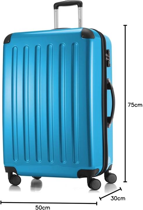Image du produit Hauptstadtkoffer Alex - Kit de valises TSA bleu cyan, S/M/L (119 l)