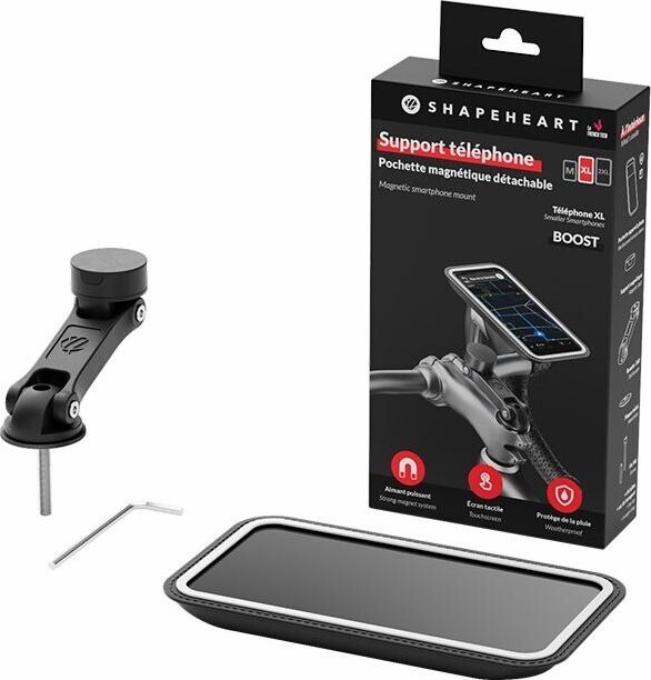 Image du produit Shapeheart Support téléphone potence + booster + pochette photo