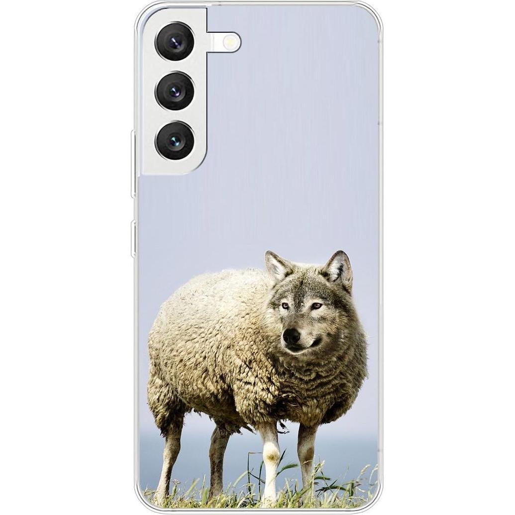 König Design Hülle Handy Schutz für Samsung Galaxy S22 5G Case Cover Tasche Bumper Etuis TPU (Samsung Galaxy S22 5G), Sm...