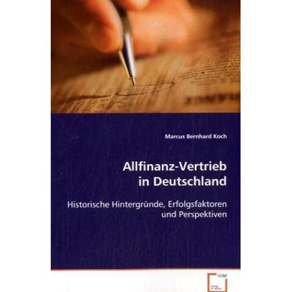 Thumbnail - Allfinanz-Vertrieb in Deutschland, Fachbücher