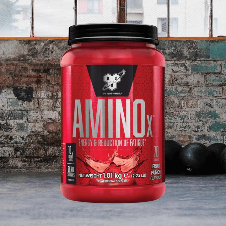 Actual product image BSN Amino X (Fruit Punch, 1 x, 1015 g)