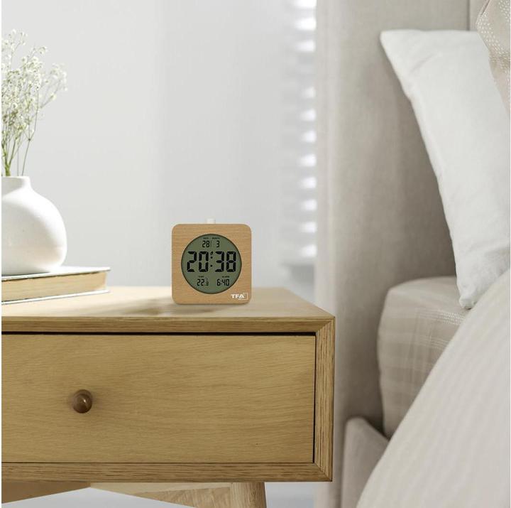 Produktbild TFA Digitalwecker mit Temperatur