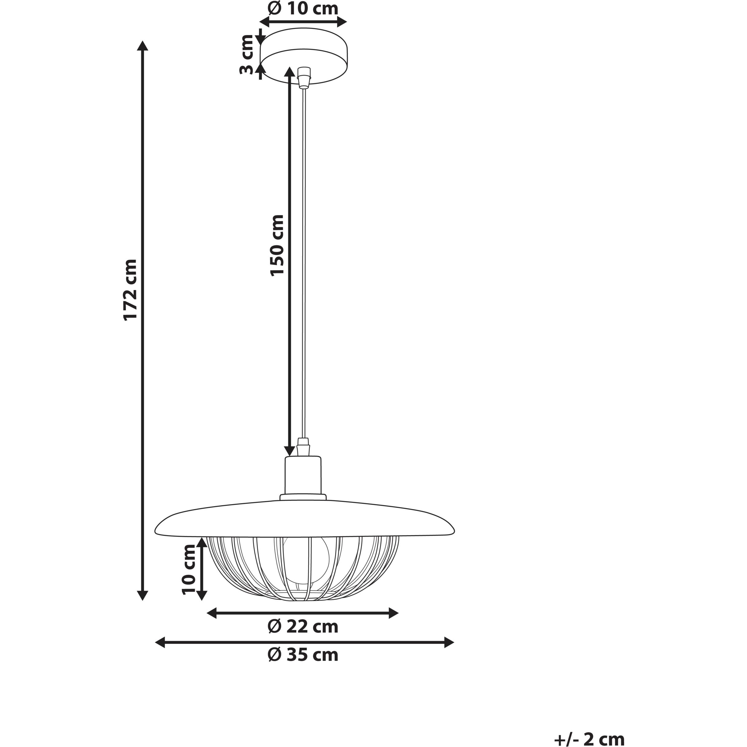 Thumbnail - Beliani, Pendelleuchte, Tordillo