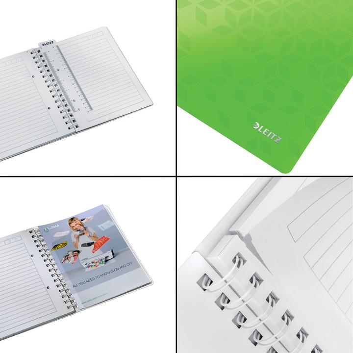 Immagine prodotto Leitz Libro a spirale WOW (A5, Righe, Copertina morbida)