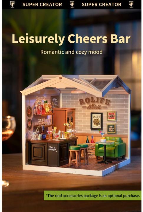 Produktbild Robotime Leisurely Cheers Bar