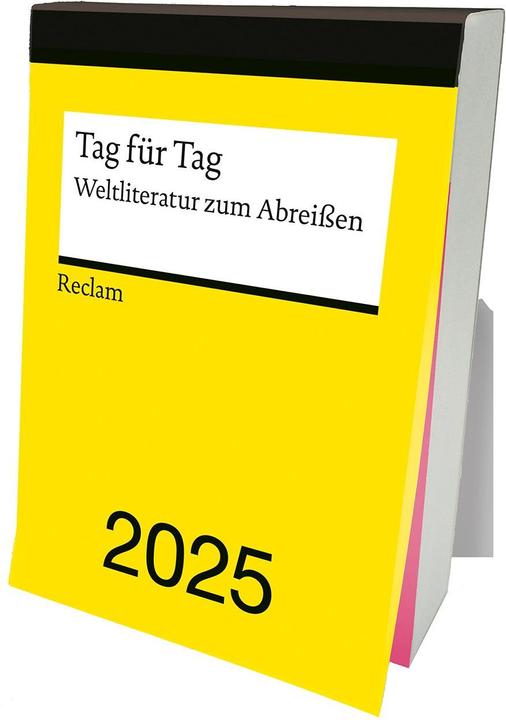 Tag für Tag. Weltliteratur zum Abreissen 2025 (11.5 x 16 cm)