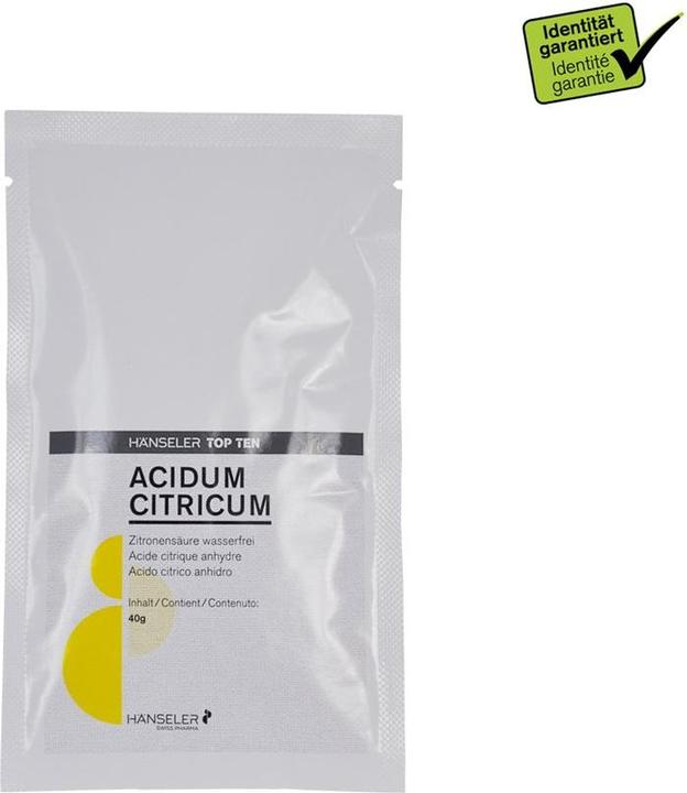 Hänseler Top Ten Acidum citricum in Dose 6 x 120 g