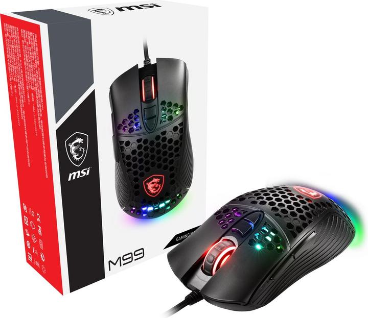 Actual product image MSI S12-0401820-V33 Gaming Mouse M99 (Cable)