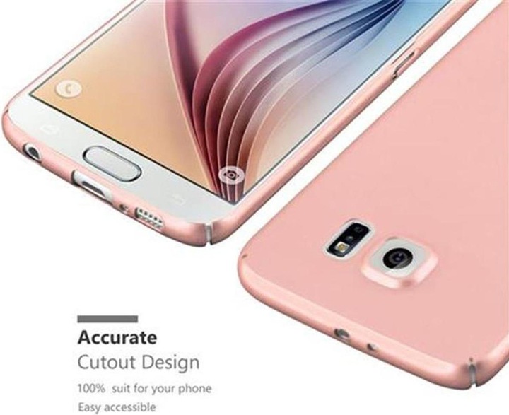 Produktbild Cadorabo Hard Cover Matt Metall Cover (Samsung Galaxy S6)