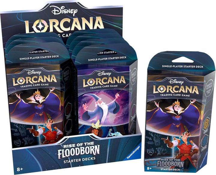 Immagine prodotto Disney Lorcana TCG Rise of the Floodborn (8) *Edizione inglese* (Inglese, Display del booster)