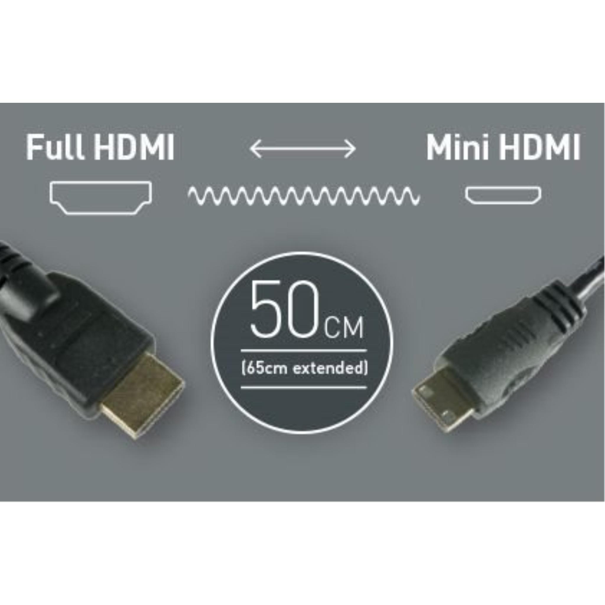 Thumbnail - Atomos mini HDMI (Typ C) — HDMI (Typ A) (0.65 m, HDMI), Video Kabel